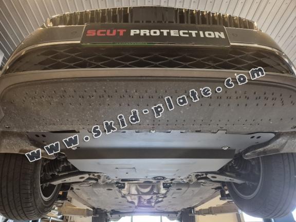 Steel skid plate for Ford Transit Connect