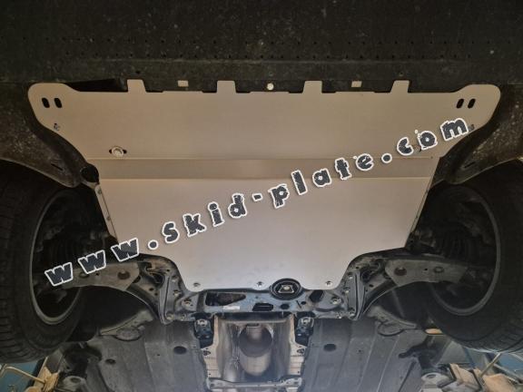 Aluminum skid plate for Ford Transit Connect