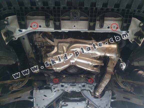 Steel skid plate for Subaru Forester 5 Hybrid