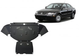 Steel skid plate for Volkswagen Passat - promotional package