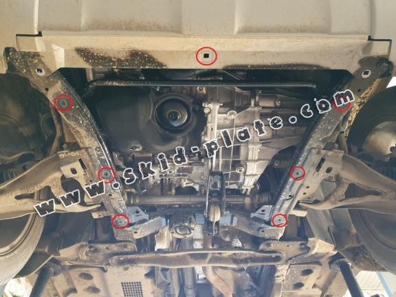 Steel skid plate for Dacia Duster - promotional package