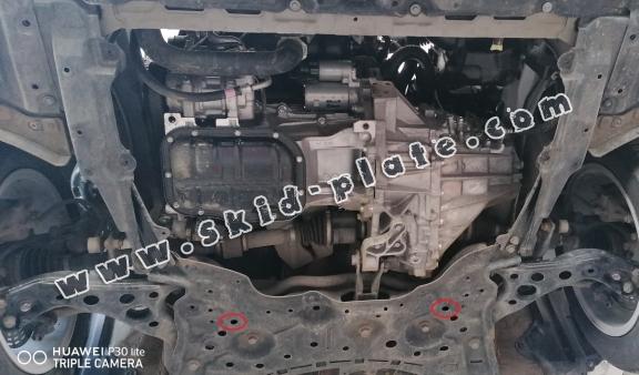 Aluminum skid plate for Suzuki Swace