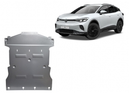 Aluminum skid plate for Volkswagen ID.4