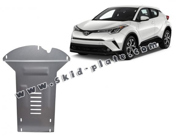 Aluminum catalytic converter plate/cat lock for Toyota C-HR