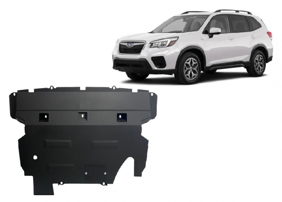 Steel skid plate for Subaru Forester 5 Hybrid
