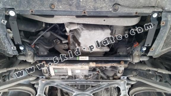 Steel skid plate for Audi A6