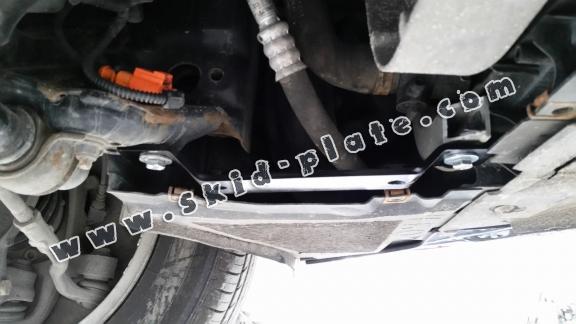 Steel skid plate for Audi A6