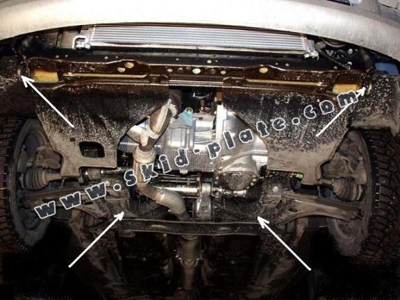 Steel skid plate for Chevrolet Lacetti / Nubira