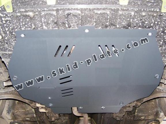 Steel skid plate for Chevrolet Spark