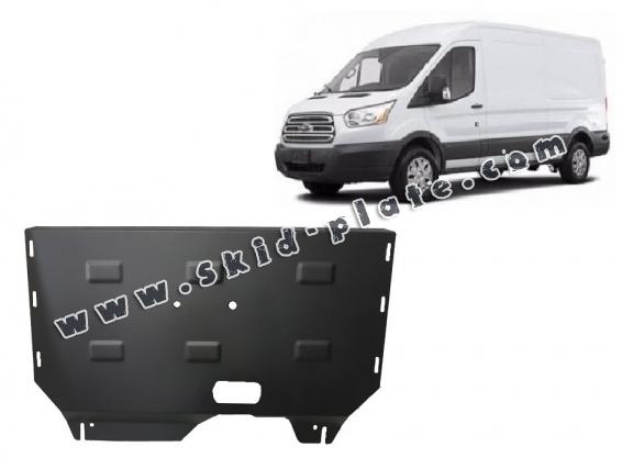 Steel skid plate for Ford Transit