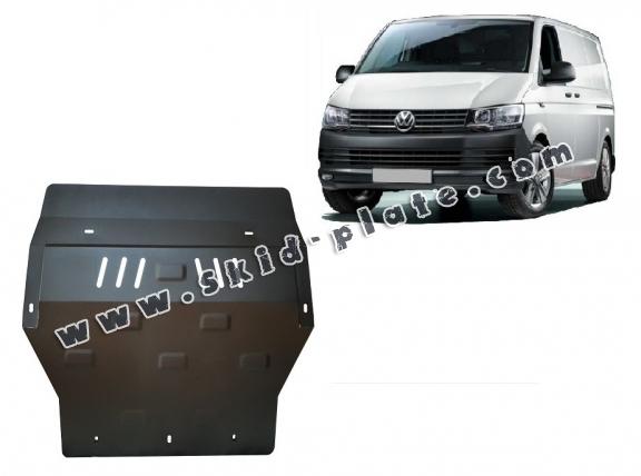 Steel skid plate for Volkswagen Transporter T6