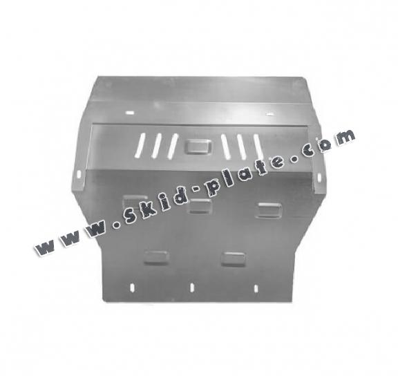 Galvanized steel skid plate for Volkswagen Transporter T6.1Caravelle
