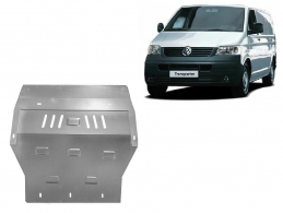 Galvanized steel skid plate for Volkswagen Transporter T6