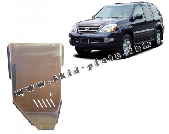 Aluminum gearbox skid plate for Lexus GX