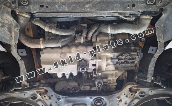 Aluminum skid plate for VW Caddy - Webasto