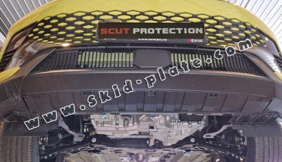 Aluminum skid plate for BAIC Beijing X75