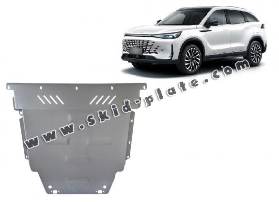 Aluminum skid plate for BAIC Beijing X75