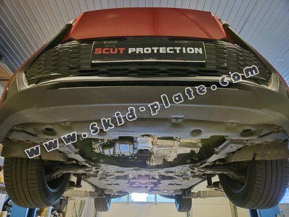 Aluminum skid plate for Toyota C-HR