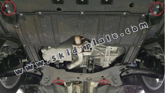Aluminum skid plate for Suzuki SX4 - S Cross