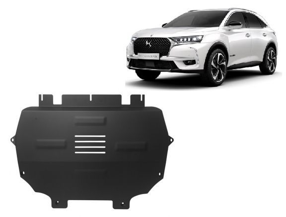 Steel skid plate for Citroen DS 7 Crossback