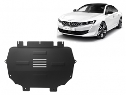 Steel skid plate for Peugeot 508