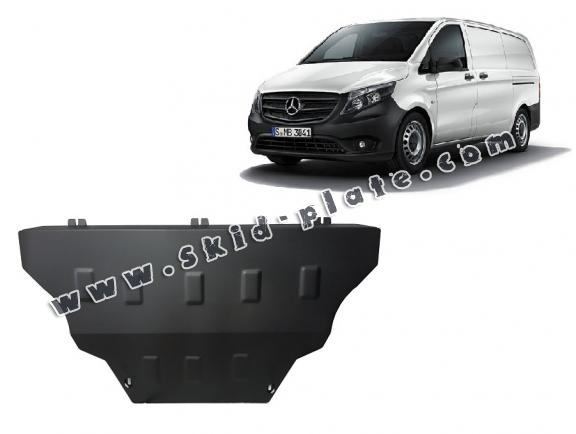 Steel skid plate for Mercedes Vito W447, 4x2, 1.6 D