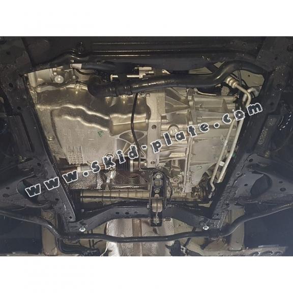 Aluminum skid plate for Renault Express