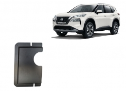 Steel diferential skid plate for Nissan X Trail