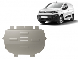 Aluminium skid plate for Citroen Berlingo
