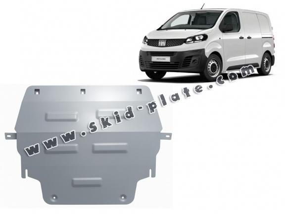 Aluminium skid plate for Fiat Scudo