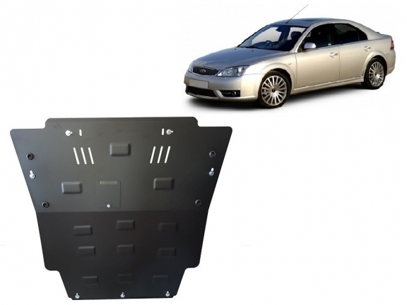 Steel skid plate for Ford Mondeo 3
