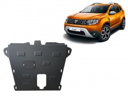 Steel skid plate for Dacia Duster