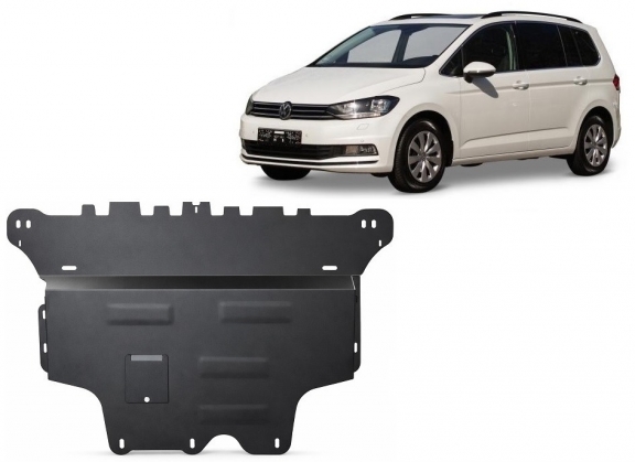Steel skid plate for VW Touran - automatic gearbox