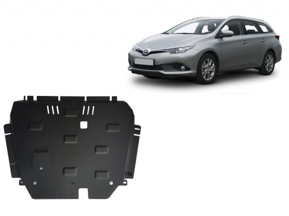 Steel skid plate for Toyota Auris