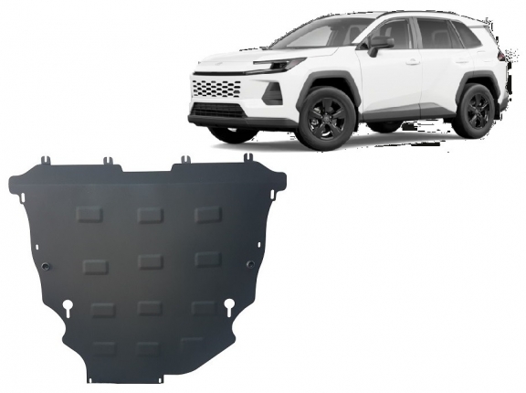 Steel skid plate for Toyota Rav4