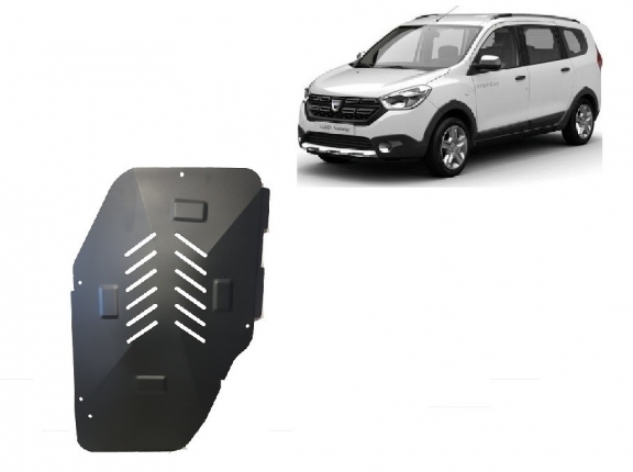 Steel fuel tank skid plate  for Dacia Lodgy Stepway