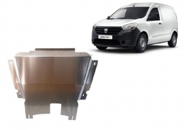 Aluminum skid plate for Dacia Dokker
