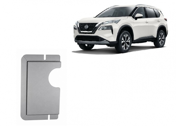 Aluminum diferential skid plate for Nissan X-Trail T33
