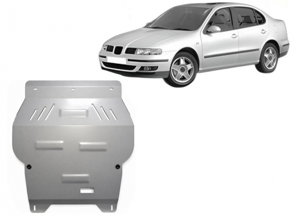 Aluminum skid plate for Seat Toledo