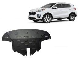 Steel skid plate for Kia Sportage