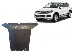 Steel skid plate for VW Touareg 7P