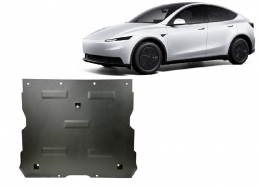 Front electric motor skid plate for Tesla Model Y AWD