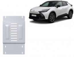 Aluminum catalytic converter plate/cat lock for Toyota C-HR