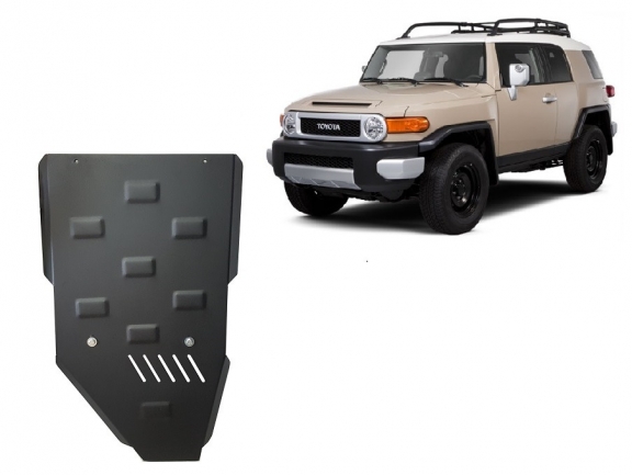 Steel gearbox skid plate for Toyota Fj Cruiser