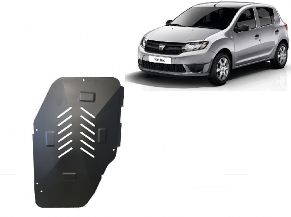 Steel fuel tank skid plate  for Dacia Sandero
