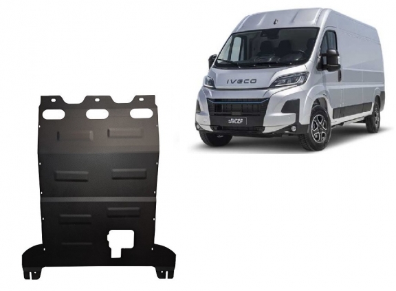 Steel skid plate for Iveco eSuperJolly