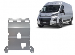 Aluminum skid plate for Iveco eSuperJolly