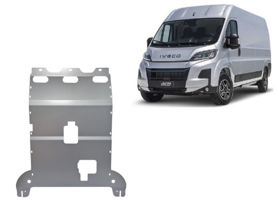 Aluminum skid plate for Iveco eSuperJolly