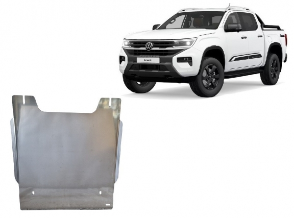Aluminum transfer case skid plate for Volkswagen Amarok