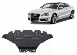 Steel skid plate for Audi A5, petrol